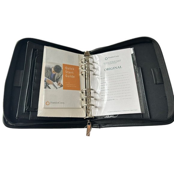 Franklin Covey Office Franklin Covey Compact Binder 6 Ring Zipper